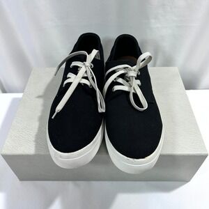 SUN‎ STONE Sneakers Shoes Men's US 11.5 M Black Cushioned Kiva Round Lace-Up